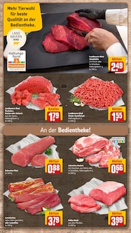 Rindfleisch im REWE Prospekt "Dein Markt" mit 32 Seiten (Heidelberg)