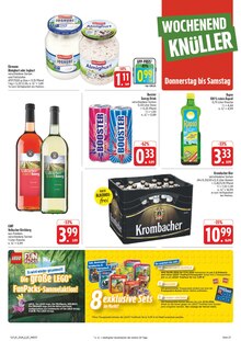 Krombacher im aktuellen E center Prospekt (Erlangen) Krombacher im E center Prospekt "Wir lieben Lebensmittel!" mit 39 Seiten (Erlangen)