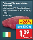 Falsches Filet vom Irischen Weiderind im Netto Marken-Discount Prospekt Falsches Filet vom Irischen Weiderind von im aktuellen Netto Marken-Discount Prospekt für 1,39 €