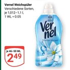 Vernel Weichspüler im Angebot bei GLOBUS in Hoyerswerda Vernel Weichspüler Angebote bei GLOBUS Hoyerswerda für 2,49 €