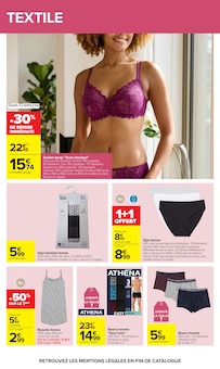 Promotion Lit dans le prospectus Carrefour, valable du 21/07/2026 au 03/08/2026 Promo Lit dans le catalogue Carrefour du moment à la page 44