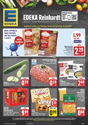 Hackfleisch im EDEKA Prospekt in Gera Aktueller EDEKA Prospekt mit Hackfleisch, "Wir lieben Lebensmittel!", Seite 1