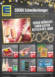 Aktueller EDEKA Supermarkt Prospekt in Reckendorf und Umgebung, "Wir lieben Lebensmittel!" mit 28 Seiten, 29.12.2025 - 03.01.2026