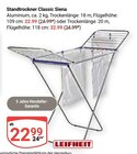 Standtrockner Classic Siena Angebote von LEIFHEIT bei GLOBUS Gießen für 22,99 €