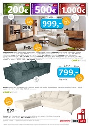 Wohnzimmer im XXXLutz Möbelhäuser Prospekt "junges wohnen." auf Seite 5