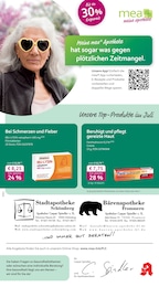 mea - meine apotheke Prospekt für Schömberg: "Unsere Juli-Angebote", 4 Seiten, 01.07.2025 - 31.07.2025