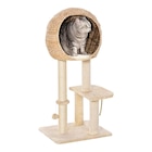 PawHut Kratzbaum beige Polypropylen B/H/L: ca. 40x48x100 cm für 56,49 € bei POCO im Angebot PawHut Kratzbaum beige Polypropylen B/H/L: ca. 40x48x100 cm im aktuellen POCO Prospekt