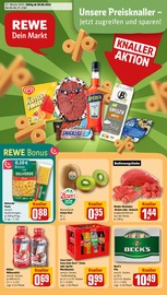Rinderbraten im REWE Prospekt in Darmstadt Aktueller REWE Prospekt mit Rinderbraten, "Dein Markt", Seite 1