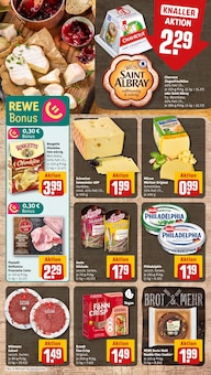 Wurst im REWE Prospekt "Dein Markt" mit 18 Seiten (Pforzheim)