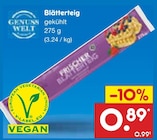 Blätterteig von Genuss Welt für 0,89 € bei Netto Marken-Discount im Angebot Blätterteig von Genuss Welt im aktuellen Netto Marken-Discount Prospekt