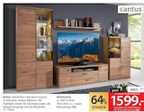 Wohnwand Angebote von cantus bei Zurbrüggen Dortmund für 1.599,00 €