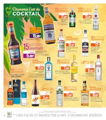 Promo Gin dans le catalogue Supermarchés Match du moment à la page 18