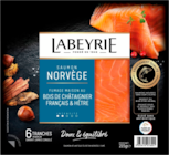 SAUMON FUMÉ NORVÈGE LABEYRIE - LABEYRIE en promo chez Auchan Supermarché Antony à 7,10 €