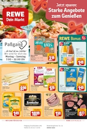 Getränke im REWE Prospekt in Soest Aktueller REWE Prospekt mit Getränke, "Dein Markt", Seite 1