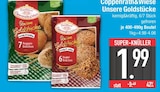 Unsere Goldstücke Roggen-Brötchen im EDEKA Prospekt Unsere Goldstücke Roggen-Brötchen von Coppenrath & Wiese im aktuellen EDEKA Prospekt für 1,99 €