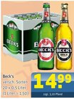 Aktuelles Bier Angebot bei Getränke Arena in Oberhausen ab 14,99 €