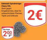 Edelstahl-Spiralreiniger Cleary XXL im Angebot bei GLOBUS in Hanau Edelstahl-Spiralreiniger Cleary XXL Angebote bei GLOBUS Hanau für 2,00 €