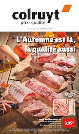 Viande Angebote im Prospekt "L' Automne est là, la qualité aussi" von Colruyt auf Seite 1