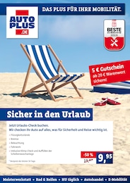 Aktueller AUTOPLUS Prospekt, "Sicher in den Urlaub", mit Angeboten der Woche, gültig von 27.06.2026 bis 27.06.2026