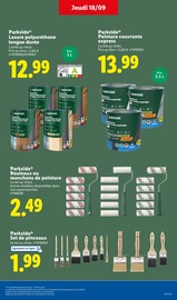 Peinture Angebote im Prospekt "Le vrai prix des bonnes choses" von Lidl Peinture Angebote im Prospekt "Le vrai prix des bonnes choses" von Lidl auf Seite 41