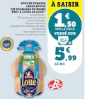 Poulet Fermier Label Rouge IGP volailles du Maine prêt à cuire - Loué dans le catalogue Super U