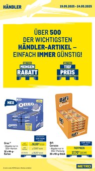 Süßigkeiten im Metro Prospekt "Wochenangebote Händler & Monats-Mix" mit 25 Seiten (Neuss)