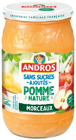 ANDROS Compote pomme nature