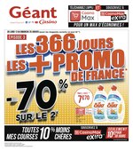 Catalogue Géant Casino "Les 366 jours les + promo de France", 20 pages, à Saint-Denis, 13/01/2020 - 26/01/2020 Prospectus Géant Casino "Les 366 jours les + promo de France", 20 pages, à Saint-Denis, 13/01/2020 - 26/01/2020