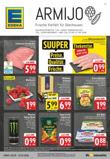 Kaffeebohnen im EDEKA Prospekt "Aktuelle Angebote" mit 26 Seiten (Oberhausen)