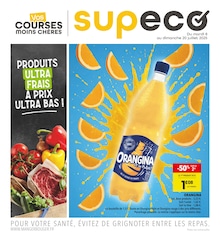 Prix et réduction Orangina dans le prospectus Supeco en cours Offre Orangina dans le catalogue Supeco du moment à la page 1