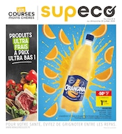 Promos Boisson dans le catalogue "PRODUITS ULTRA FRAIS À PRIX ULTRA BAS !" de Supeco à la page 1