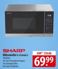 Mikrowelle YC-PS204AE-S im Angebot bei famila Nordost in Neustadt Mikrowelle YC-PS204AE-S Angebote von Sharp bei famila Nordost Neustadt für 69,99 €