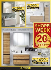 Aktueller BRAUN Möbel-Center Prospekt mit Badmöbel, "BRAUN SHOPPING WEEK", Seite 26