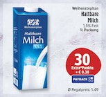 Haltbare Milch im Angebot bei EDEKA in Falkensee Haltbare Milch Angebote von Weihenstephan bei EDEKA Falkensee für 1,49 €