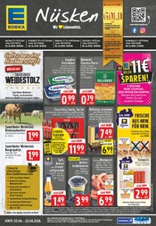 Aktueller EDEKA Prospekt mit Fleisch, "Aktuelle Angebote", Seite 1