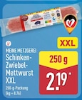 Schinken-Zwiebel-Mettwurst XXL von Meine Metzgerei im aktuellen ALDI Nord Prospekt