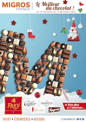 Catalogue Supermarchés Migros France en cours à Cern Site de Prevessin et alentours, "Le Meilleur du chocolat !", 24 pages, 12/11/2024 - 15/12/2024