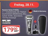 Aktuelle Rasierer Angebote bei GLOBUS in Bochum Aktuelles Rasierer Series 9 9325s Angebot bei GLOBUS in Bochum ab 179,00 €