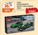 Aktuelle Lego Angebote bei Müller in Würzburg Aktuelles ASTON MARTIN SAFETY CAR & AMR23 Angebot bei Müller in Würzburg ab 36,99 €