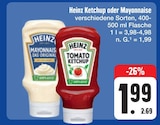 Ketchup oder Mayonnaise von Heinz im aktuellen E center Prospekt für 1,99 €