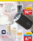 Milchaufschäumer oder Becher oder Tassen, 2er Set Angebote bei Netto Marken-Discount Magdeburg für 6,99 €