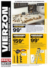 Brico Dépôt Catalogue "VIERZON", 4 pages, Méry-és-Bois,  30/08/2024 - 12/09/2024