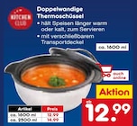 Doppelwandige Thermoschüssel für 12,99 € bei Netto Marken-Discount im Angebot Doppelwandige Thermoschüssel im aktuellen Netto Marken-Discount Prospekt