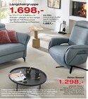 Aktuelles Longchairgruppe Angebot bei Polstermöbel Fischer in Regensburg ab 1.298,00 €