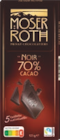 Tablette de chocolat noir 70% - MOSER ROTH dans le catalogue Aldi