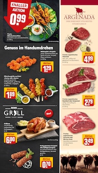 Rindfleisch im aktuellen REWE Prospekt (Bochum) Rindfleisch im REWE Prospekt "Dein Markt" mit 27 Seiten (Bochum)