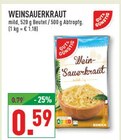 Weinsauerkraut Angebote von GUT&GÜNSTIG bei Marktkauf Wuppertal für 0,59 €