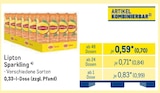 Sparkling von Lipton für 0,70 € bei METRO im Angebot Sparkling von Lipton im aktuellen METRO Prospekt