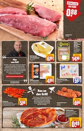 Schweineschulter Angebot im aktuellen REWE Prospekt auf Seite 8