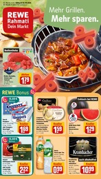 REWE Prospekt für Leverkusen mit 23 Seiten REWE Prospekt "Dein Markt" für Leverkusen, 23 Seiten, 03.08.2026 - 08.08.2026